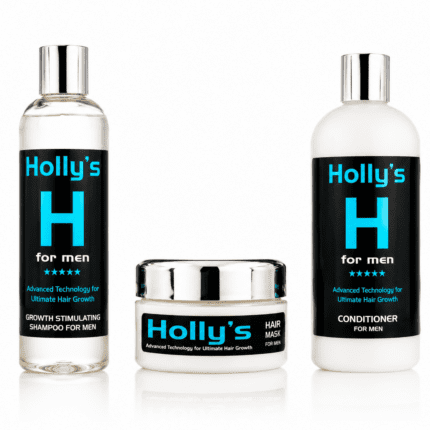Holly's Hair Growth Shampoo, Conditioner and Hair Mask for Men