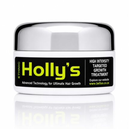 Holly's Ethnic Hairfood 150ml High Intensity Targeted Growth Treatment for balding and receding hairlines.