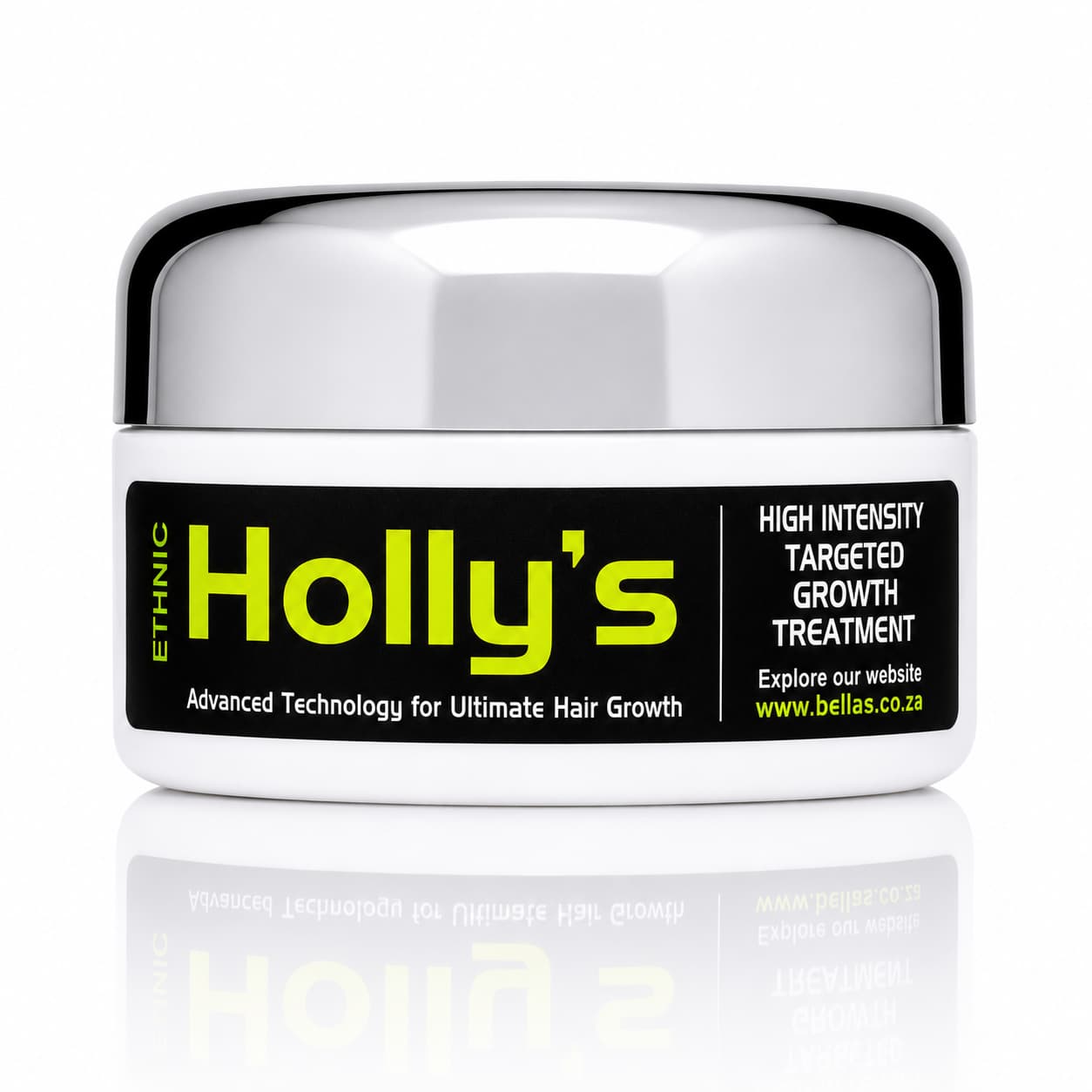 Holly's Ethnic Hairfood | Hairline Repair Treatment 150ml Holly's Ethnic Hairfood 150ml High Intensity Targeted Growth Treatment for balding and receding hairlines.