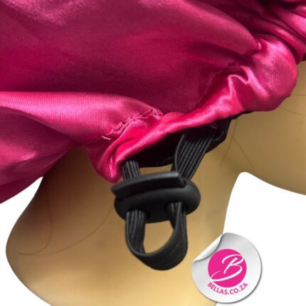 Satin Bonnet Adjustable (Pink)