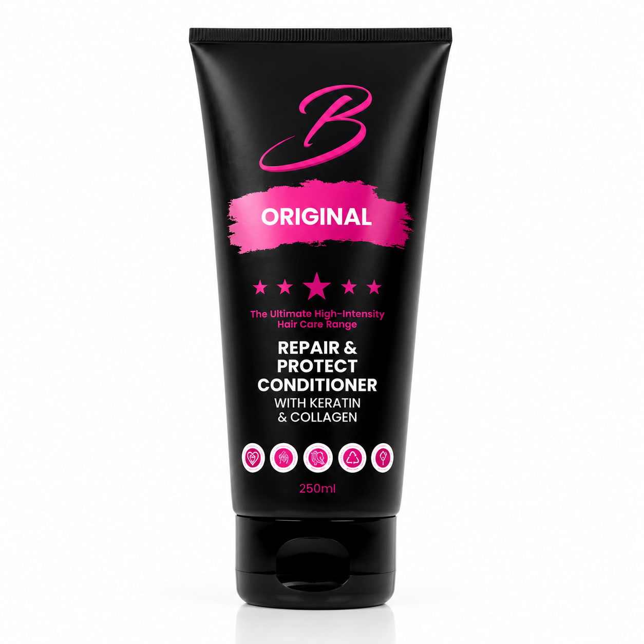 Bella's Original Repair & Protect Conditioner with Keratin & Collagen 250ml Bella's Original Repair & Protect Conditioner with Keratin and Collagen 250ml for repairing dry, damaged and brittle hair.