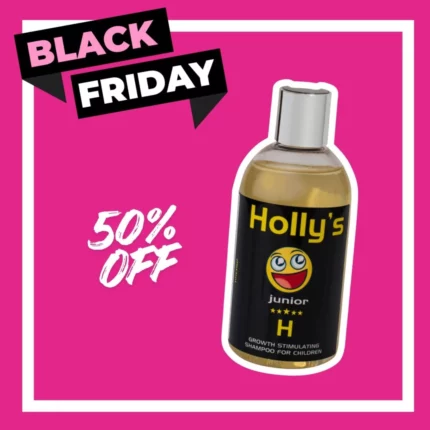 Bellas Junior Growth Activating Shampoo for kids on 50% off Black Friday special.