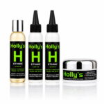 Bellas Ethnic Mini 3-month hair growth treatment kit with 100ml shampoo and targeted root lotions for short hair and receding hair-lines.